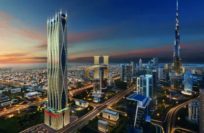 شقة - 1 حمام للبيع في بايز 102 - الخليج التجاري - دبي