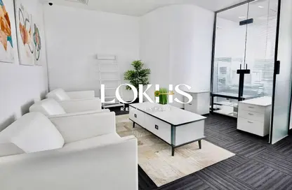 Office Space - Studio - 1 Bathroom for rent in The Prime Tower - Business Bay - Dubai