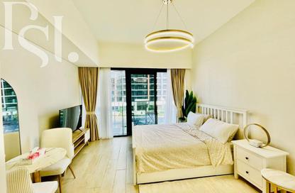 Apartment - Studio - 1 Bathroom for rent in Azizi Riviera 34 - Azizi Riviera - Meydan One - Meydan - Dubai