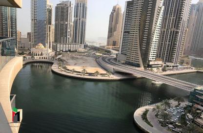 Apartment - 3 - 4 for rent in Time Place Tower - Dubai Marina - Dubai