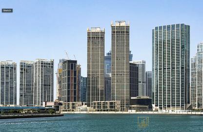 Apartment - Studio - 1 Bathroom for sale in Peninsula Four - Peninsula - Business Bay - Dubai Apartment - Studio - 1 Bathroom for sale in Peninsula Four - Peninsula - Business Bay - Dubai