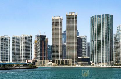 Apartment - Studio - 1 Bathroom for sale in Peninsula Four - Peninsula - Business Bay - Dubai