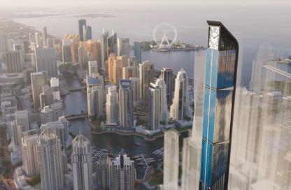 Apartment - 3 - 4 for sale in Aeternitas Tower - Dubai Marina - Dubai