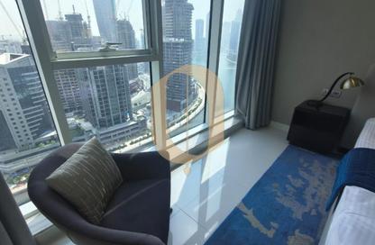 Apartment - 1 Bedroom - 2 Bathrooms for rent in Damac Maison Prive B - Damac Maison Prive - Business Bay - Dubai