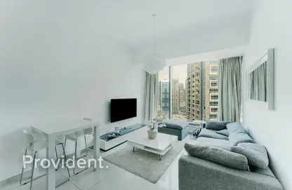 Apartment - 1 Bedroom - 1 Bathroom for sale in Silverene Tower B - Silverene - Dubai Marina - Dubai