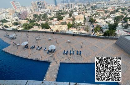 Apartment - 1 Bedroom - 2 Bathrooms for rent in Ajman Corniche Residences - Ajman Corniche Road - Ajman
