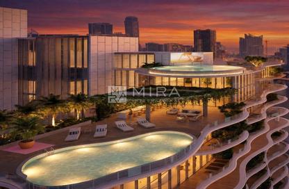 Apartment - Studio - 1 Bathroom for sale in Chic Tower - Business Bay - Dubai Apartment - Studio - 1 Bathroom for sale in Chic Tower - Business Bay - Dubai