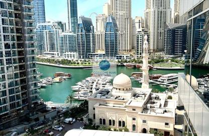 شقة - غرفة نوم - 1 حمام للايجار في برج أوبال المارينا - دبي مارينا - دبي
