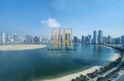 Apartment - 1 Bedroom - 2 Bathrooms for sale in Palm Tower 1 - Palm Towers - Al Majaz - Sharjah