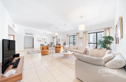 Apartment - 4 Bedrooms - 3 Bathrooms for rent in Sadaf 2 - Sadaf - Jumeirah Beach Residence - Dubai