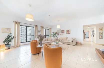 Apartment - 4 Bedrooms - 3 Bathrooms for rent in Sadaf 2 - Sadaf - Jumeirah Beach Residence - Dubai
