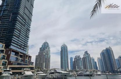 Office Space - Studio - 3 Bathrooms for rent in Dubai Marina Walk - Dubai Marina - Dubai