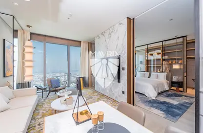 Apartment - 1 Bedroom - 2 Bathrooms for rent in One Za'abeel Tower - Zabeel 1 - Zabeel - Dubai