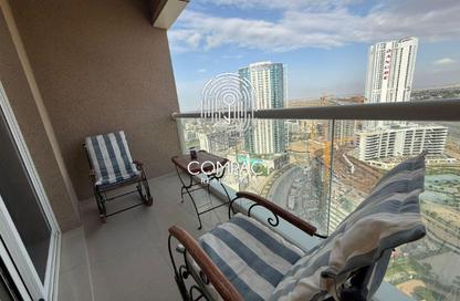 Apartment - 1 Bedroom - 2 Bathrooms for rent in Siraj Tower - Arjan - Dubai