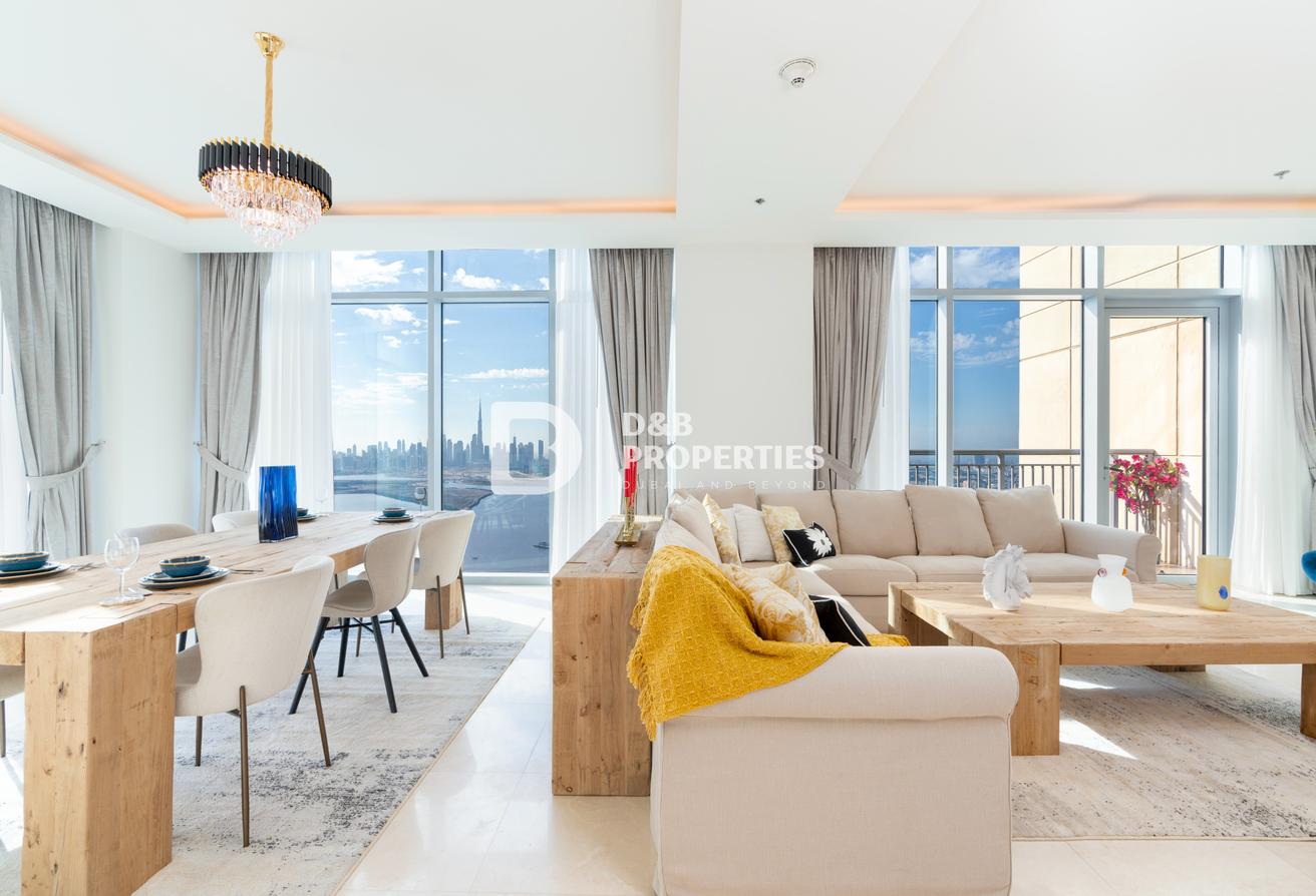 Luxury Penthouse | Burj Views | 3 Bed + Maid Room photo 9