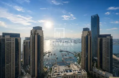 شقة - 3 غرف نوم - 4 حمامات للإيجار في 1 هاربور فيوز - هاربر فيوز - مرسى خور دبي - دبي