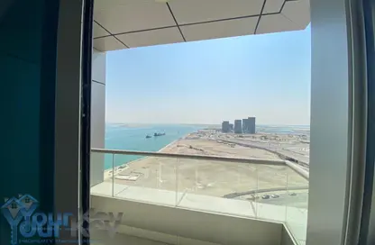 Apartment - 3 Bedrooms - 4 Bathrooms for rent in Sea Face Tower - Shams Abu Dhabi - Al Reem Island - Abu Dhabi