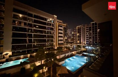 Apartment - Studio - 1 Bathroom for rent in Azizi Riviera 28 - Azizi Riviera - Meydan One - Meydan - Dubai