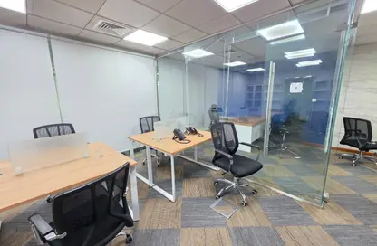 Office Space - Studio - 1 Bathroom for rent in The Binary Tower - Business Bay - Dubai