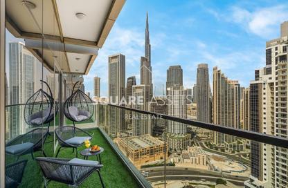 Apartment - 2 Bedrooms - 2 Bathrooms for rent in Paramount Tower Hotel  and  Residences - Business Bay - Dubai