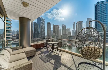 Apartment - 3 Bedrooms - 4 Bathrooms for sale in Al Sahab 1 - Al Sahab - Dubai Marina - Dubai