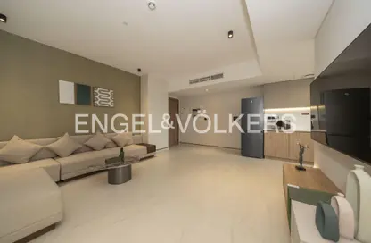 النزل و الشقق الفندقية - 2 غرف نوم - 2 حمامات للايجار في برج العافية الهادئ من WELLCUBE - مثلث قرية جميرا - دبي