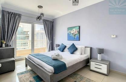Apartment - 2 - 2 for rent in Manchester Tower - Dubai Marina - Dubai