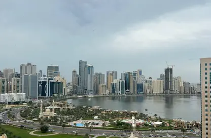 Apartment - 1 Bedroom - 2 Bathrooms for rent in Capital Tower - Al Wahda - Sharjah