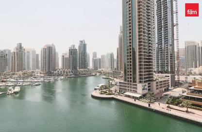 Apartment - 1 - 2 for rent in Cayan Tower - Dubai Marina - Dubai