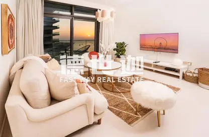 Apartment - 1 Bedroom - 2 Bathrooms for rent in Beach Vista Tower 2 - Beach Vista - EMAAR Beachfront - Dubai Harbour - Dubai