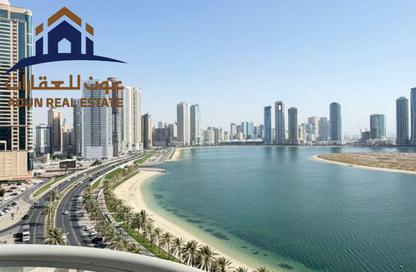 Apartment - 3 Bedrooms - 4 Bathrooms for rent in Al Mamzar - Al Mamzar - Sharjah - Sharjah