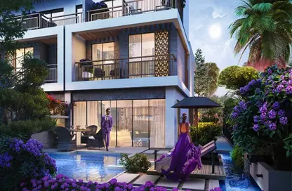 تاون هاوس - 4 غرف نوم - 5 حمامات للبيع في فيوليت 3 - فيوليت - داماك هيلز 2 - دبي