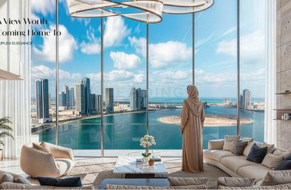 Apartment - 1 - 2 for sale in Al Ghaf Tower - Al Khan - Sharjah Apartment - 1 - 2 for sale in Al Ghaf Tower - Al Khan - Sharjah