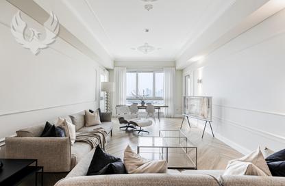 Apartment - 3 Bedrooms - 4 Bathrooms for rent in Marina Residences 2 - Marina Residences - Palm Jumeirah - Dubai