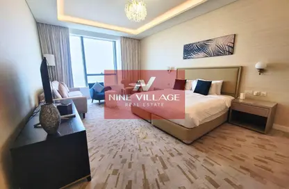 Apartment - Studio - 1 Bathroom for rent in The Palm Tower - Palm Jumeirah - Dubai
