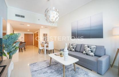 Apartment - 1 Bedroom - 2 Bathrooms for rent in Ocean Heights - Dubai Marina - Dubai