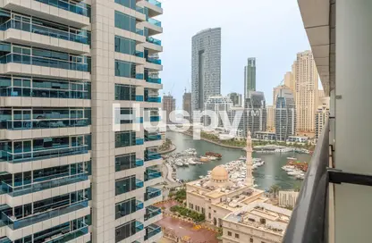 Apartment - Studio - 1 Bathroom for rent in Escan Tower - Dubai Marina - Dubai