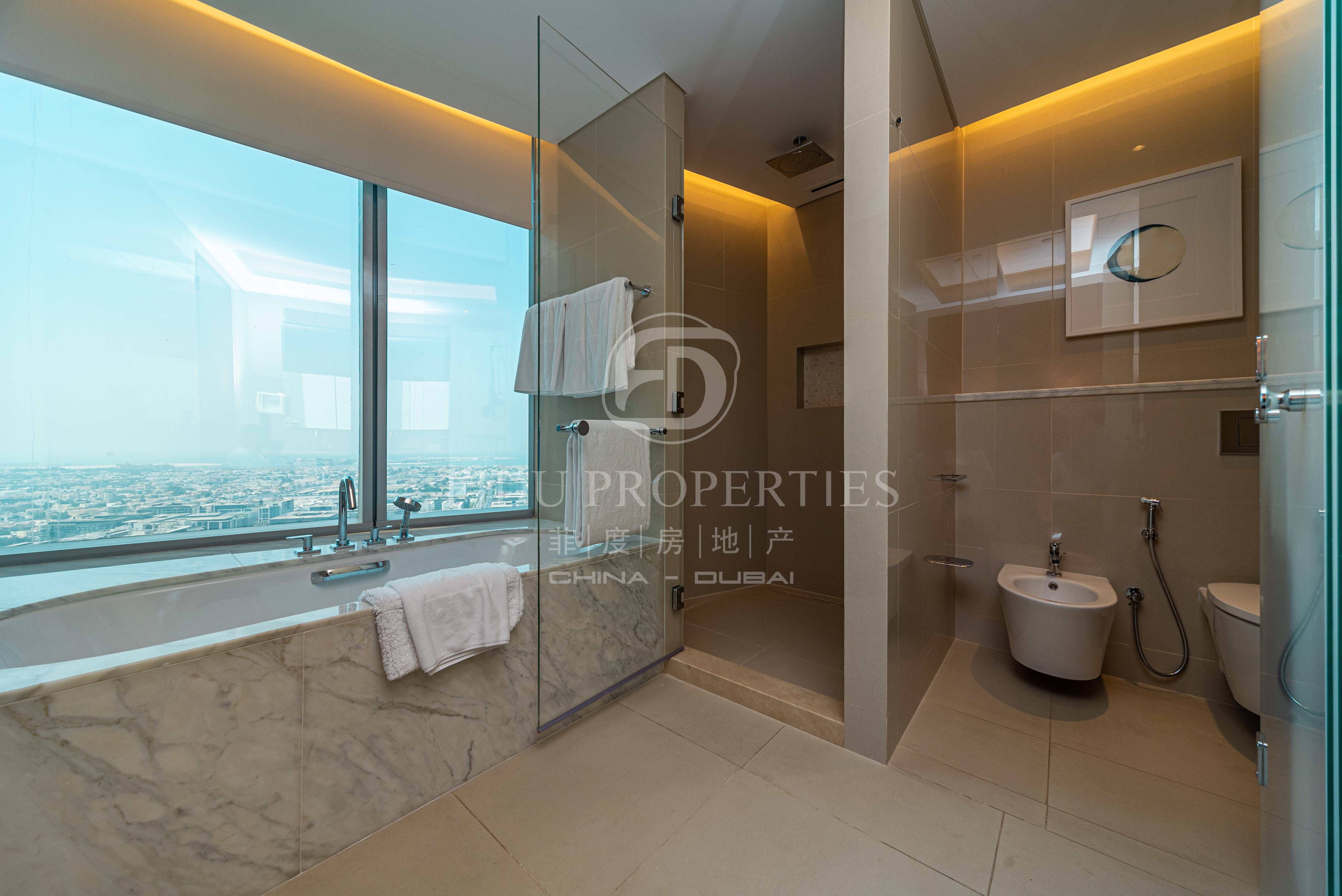 Best Deal | High Floor | 3BR | Burj Khalifa View