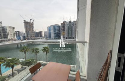 Apartment - Studio - 1 for rent in Damac Maison Prive A - Damac Maison Prive - Business Bay - Dubai