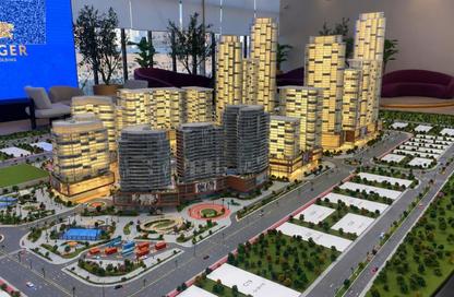 Apartment - Studio - 1 Bathroom for sale in Orchid Towers - Tiger Downtown Ajman - Al Alia - Ajman Apartment - Studio - 1 Bathroom for sale in Orchid Towers - Tiger Downtown Ajman - Al Alia - Ajman