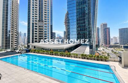 Full Floor - Studio - 4 for rent in The Bay Gate - Business Bay - Dubai