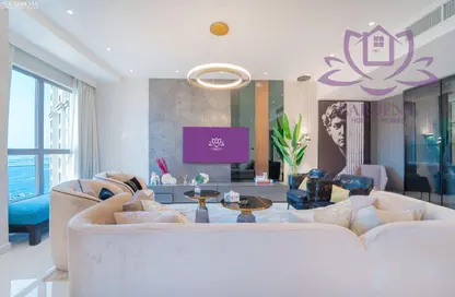 Apartment - 2 Bedrooms - 2 Bathrooms for rent in Amwaj 4 - Amwaj - Jumeirah Beach Residence - Dubai