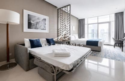 Apartment - Studio - 1 Bathroom for sale in Damac Maison Prive A - Damac Maison Prive - Business Bay - Dubai