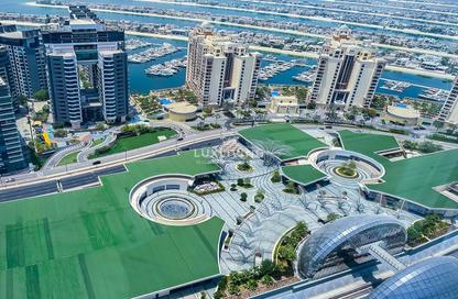 Apartment - Studio - 1 Bathroom for rent in The Palm Tower - Palm Jumeirah - Dubai
