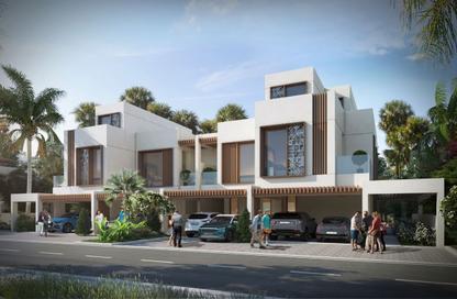 Townhouse - 4 - 4 for sale in Marbella - Damac Lagoons - Dubai