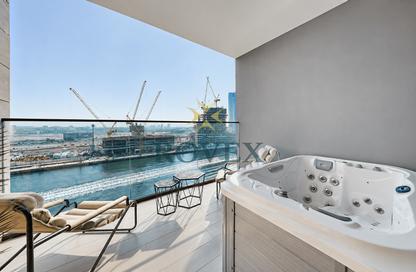 Apartment - Studio - 1 Bathroom for rent in Trillionaire Residences - Business Bay - Dubai
