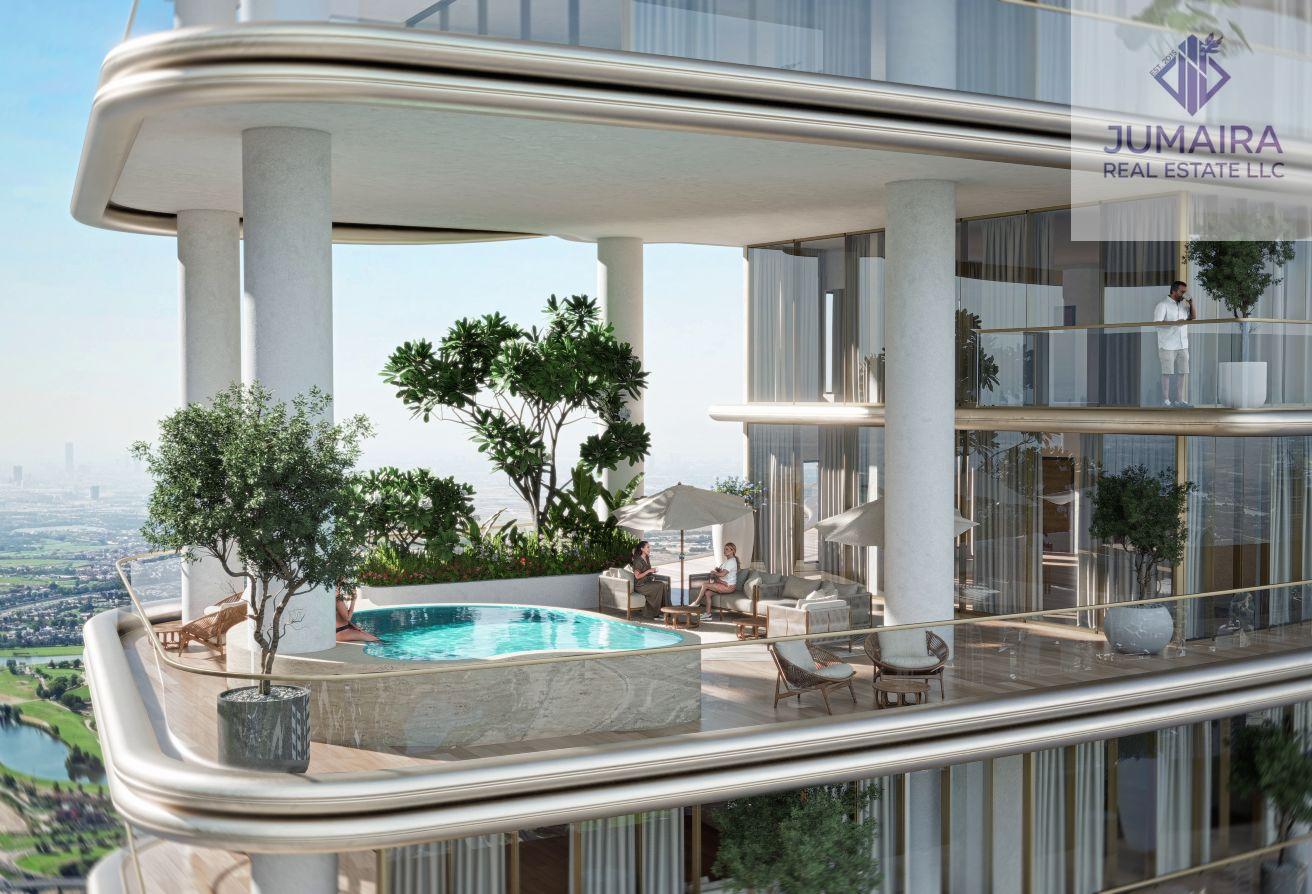Luxury 3-Bedroom Duplex Sky Villa with Pool