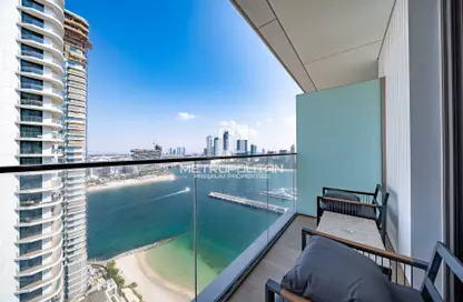 شقة - غرفة نوم - 1 حمام للايجار في برج Palace Beach ريزيدنس 1 - بالاس بيتش ريزيدنس - إعمار بيتشفرونت - دبي هاربور - دبي