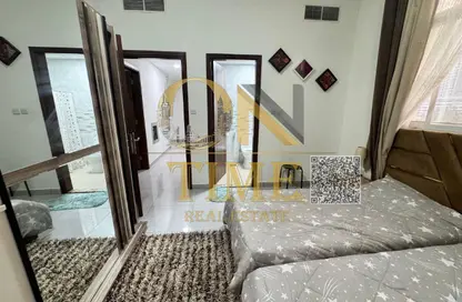 شقة - 2 غرف نوم - 3 حمامات للايجار في برج الكورنيش - الرميلة - عجمان