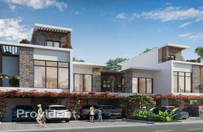 Townhouse - 4 - 5 for sale in Ibiza - Damac Lagoons - Dubai